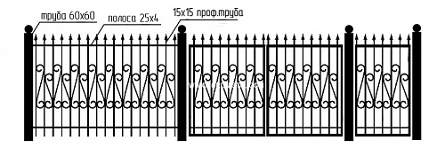 Забор сварной СЗ-77